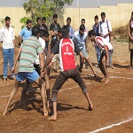 Students Playing Kabbaddi