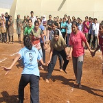 Students Playing Kabbaddi